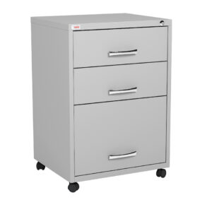 Gaveteiro Volante de Aço 03 Gavetas