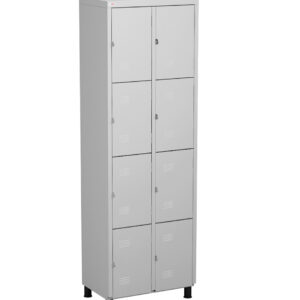 Roupeiro de Aço 08 Vãos Sobrepostos