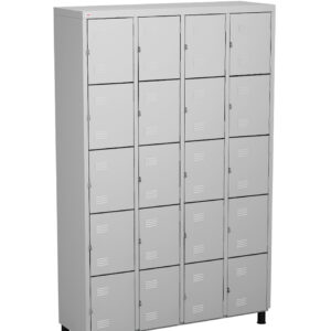 Roupeiro de Aço 20 Vãos Sobrepostos