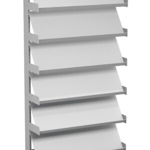 Estante de Aço para Revistas 06 Prateleiras
